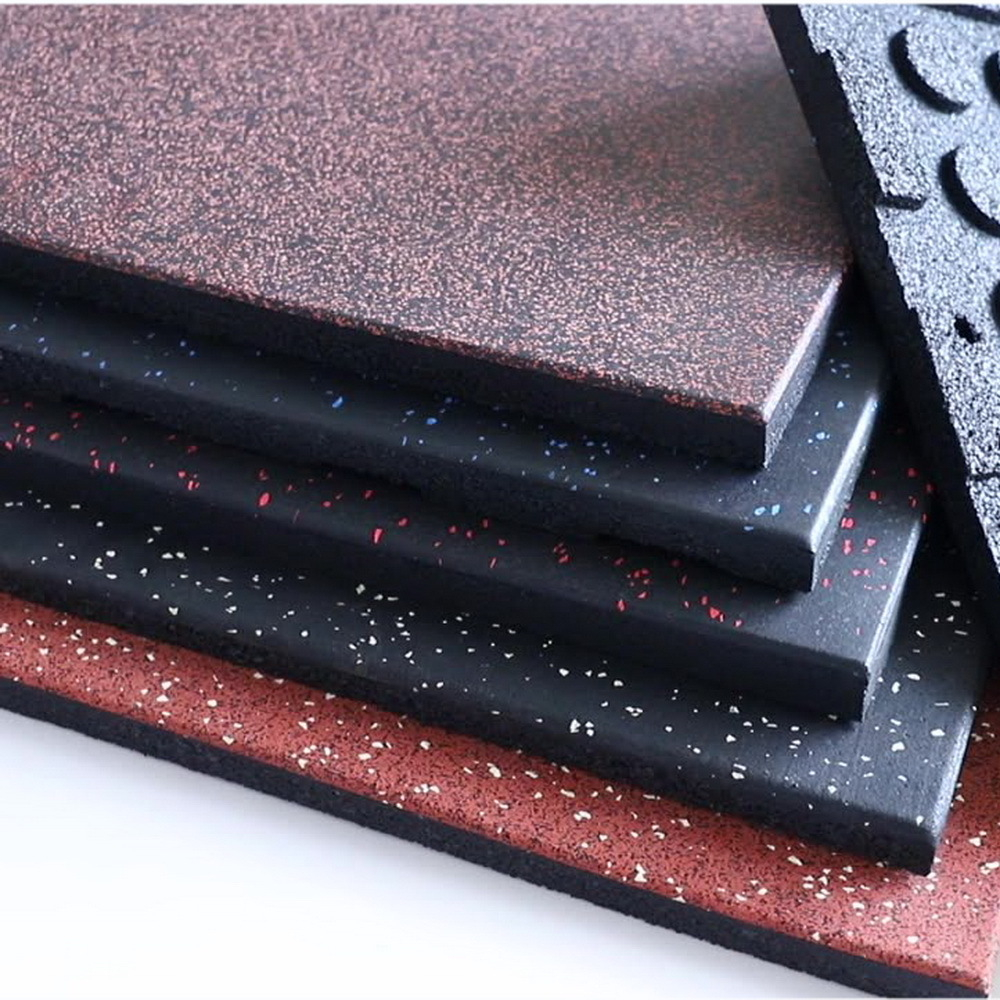 Модульное покрытие из резины Gym Premium