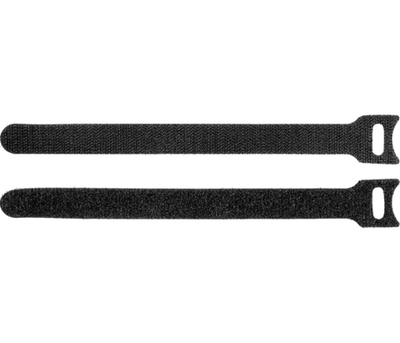 ЗУБР ВЕЛЬКРО, 16 x 210 мм, нейлон РА66, 100 шт, черные, кабельные стяжки-липучки, Профессионал (30932-100)
