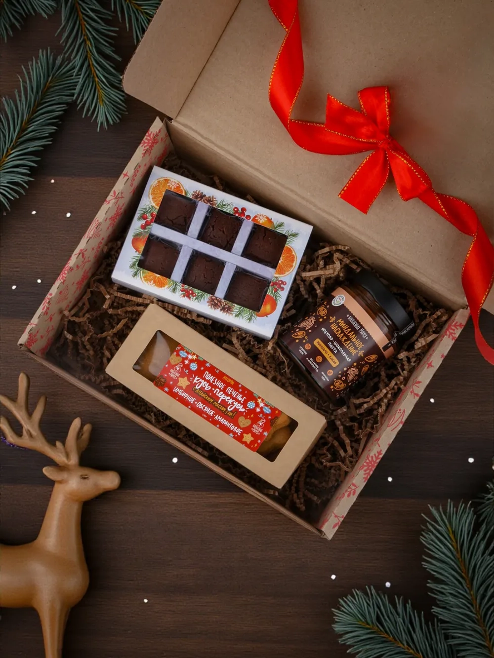 Детский Новогодний набор полезных сладостей