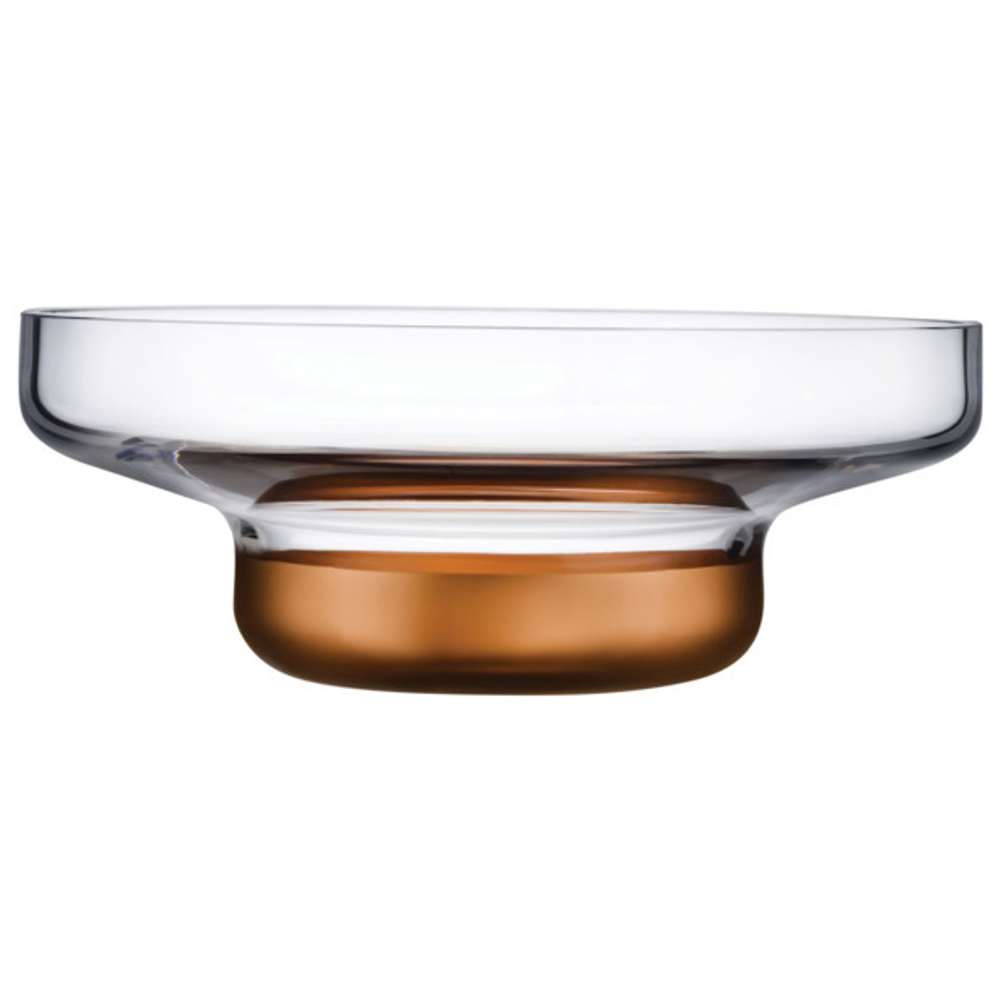 Чаша декоративная 36см Nude Glass Контур