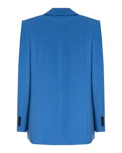Пиджак прямой "электрический синий"