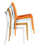 Стул пластиковый Siesta Contract Lucca, белый