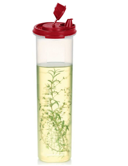 Компактус для масла 860 мл с красной крышкой, Tupperware
