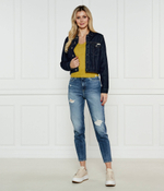 Джинсовая куртка Calvin Klein Jeans - темно-синий(J20J225066)