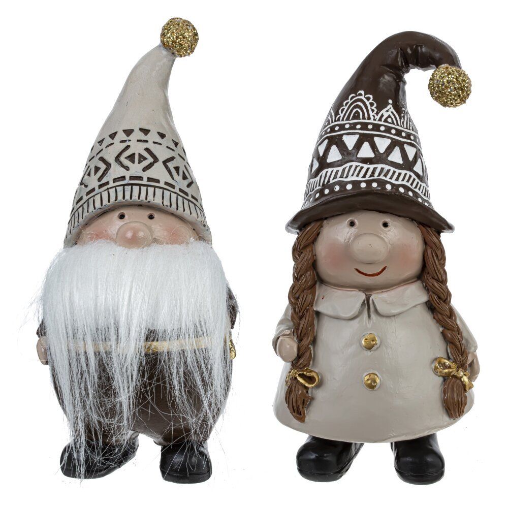 GAEM Фигурка декоративная "Гном", L7 W6,5 H15 см, 2в.