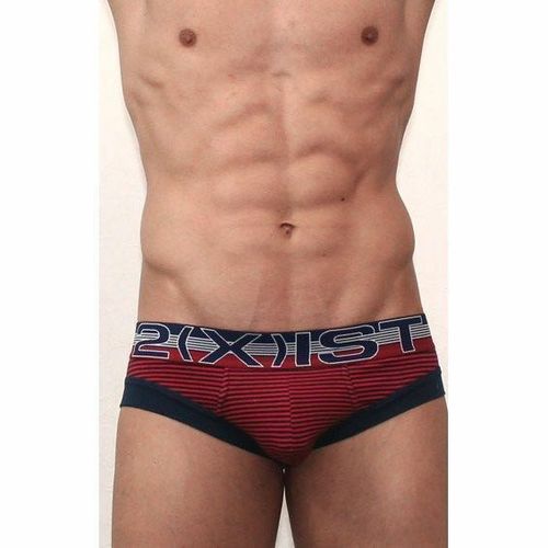 Мужские трусы брифы красные 2xist Red Brief XIS0020