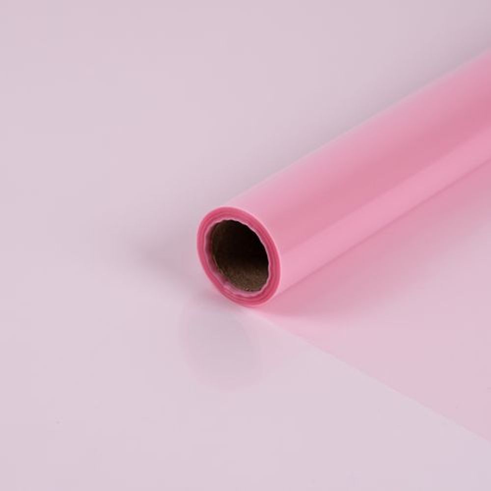 Пленка "Хрусталь" 57см*10м Розовый зефир