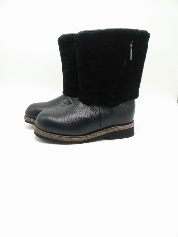 40 Унты мужские из мутона и кожи