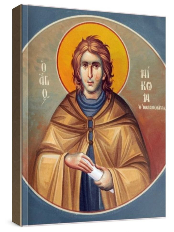 Никон Метаноите (рукописная икона)