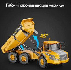 Радиоуправляемый самосвал Double E VOLVO A40G - E591-003