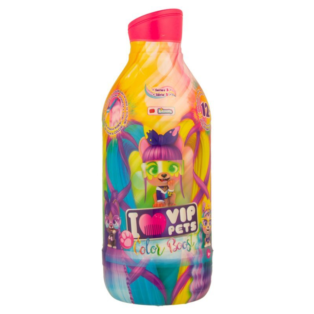 I Love VIP Pets - фигурка для укладки длинношерстных собак-сюрпризов Color Boost 712003