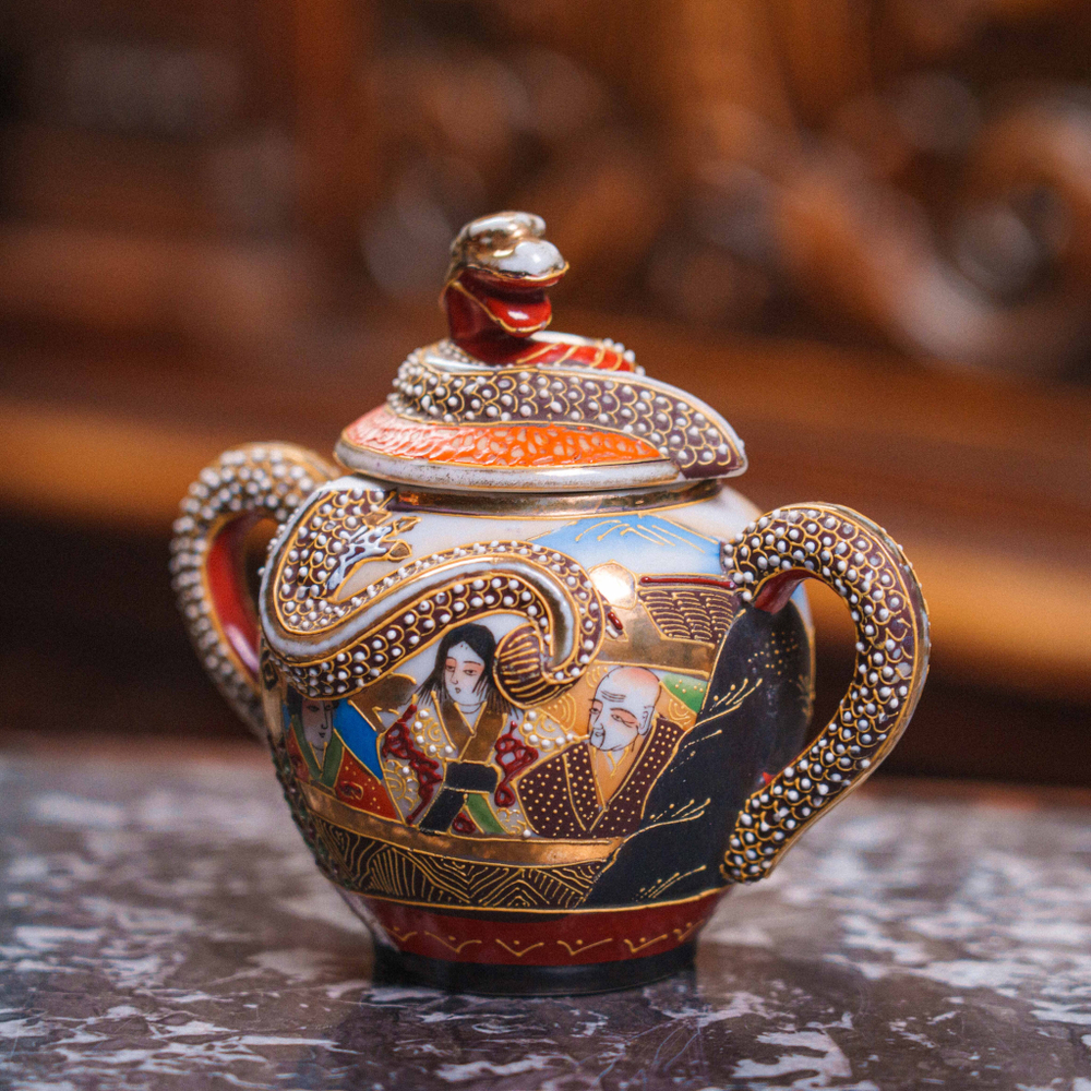 Кофейный сет в стиле Сацума