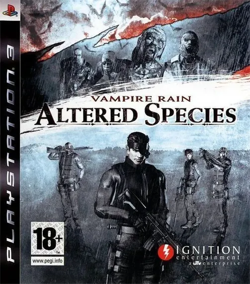PS3 Vampire Rain: Altered Species (Б/У, Английская версия, BLES-00239)