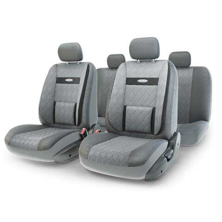 Авточехлы Autoprofi COMFORT COM-1105GP D.GY/D.GY темно-серый размер М