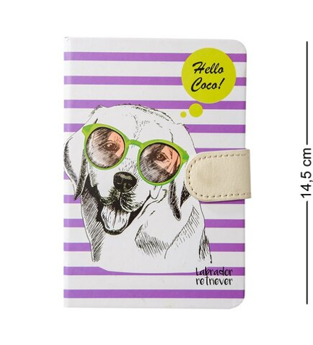 BM-46/2 Блокнот мал. «Дружелюбный пес» (твердая обложка)