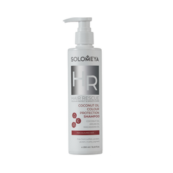 Solomeya Hair Rescue Coconut Oil Colour Protection Shampoo шампунь для окрашенных волос с кокосовым маслом