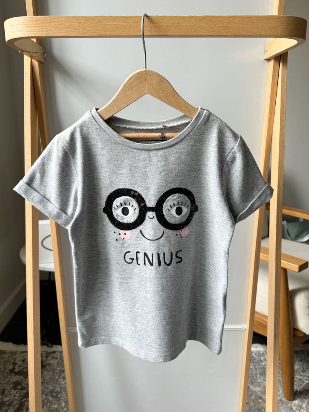 Хлопковая футболка Mothercare, 116