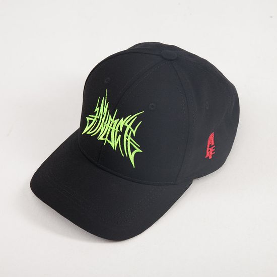 Кепка ЮНОСТЬ Кибер - лого Черный