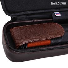 Кейс QK-S Captain 2x2 коричневый аллигатор