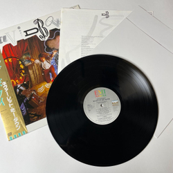 Винтажная виниловая пластинка LP David Bowie Never Let Me Down (Japan 1987) (Obi) (Poster)