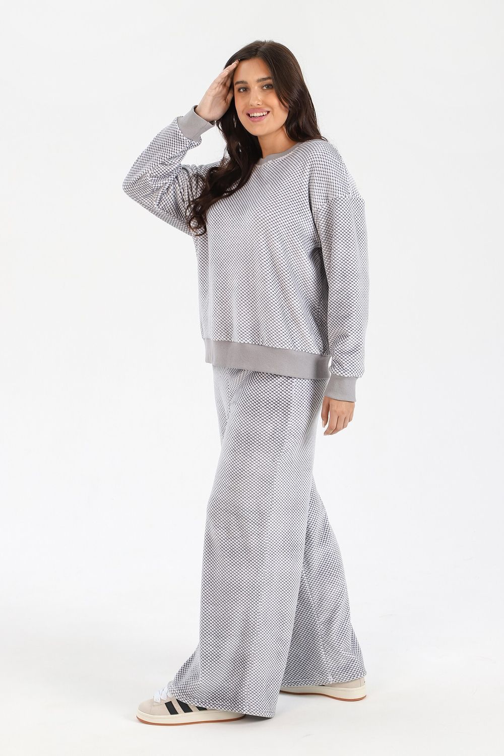 Костюм Диор Виотекс СЕРЫЙ