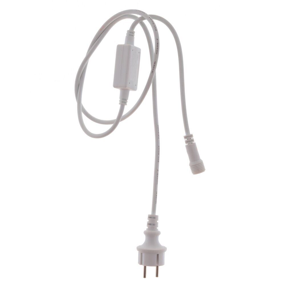 GAEM Электрогирлянда ул бахрома, L6м, 120 LED, хол бел, 1 тип свеч, 4W, шнур бел, IP44, с адапт