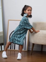 Платье туника оверсайз для девочки