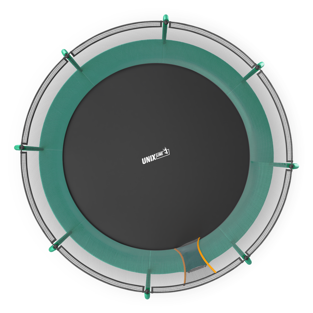 Батут UNIX Line SUPREME BASIC 12 ft (Green)