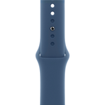 Умные часы Apple Watch SE 2 (2024) GPS, 40mm, Silver Aluminium Case with Sport Band S/M, Denim (Серебристый)