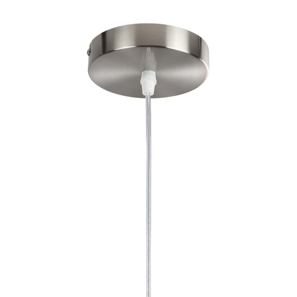 8250/2 MODERNI LN26 527  никель/бежевый, металл/текстиль Подвес Е27 2*60W 220V NIKKI