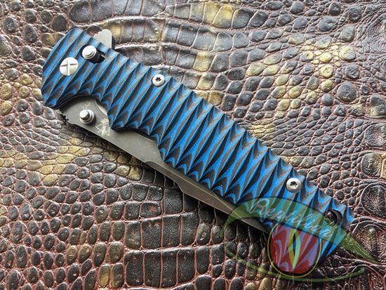 Складной нож Steelclaw Варанус BAN02 c клинком из стали D2, рукоять G10