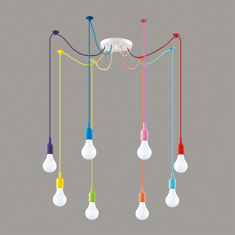 3719/8 LN Светильник E27 8*60Вт IP20 SUSPENTIONI