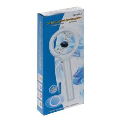 GAEM Лупа (с 5-кратным увеличением, подсветка, 2xАА не прилаг.), L8,5 W2,5 H21 см