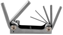 H01M07SF Набор ключей торцевых шестигранных в ключнице, 7 предметов