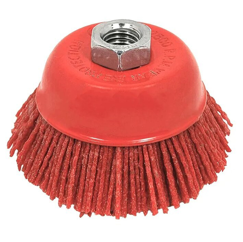 Щетка-крацовка нейлон чаша для УШМ 75мм