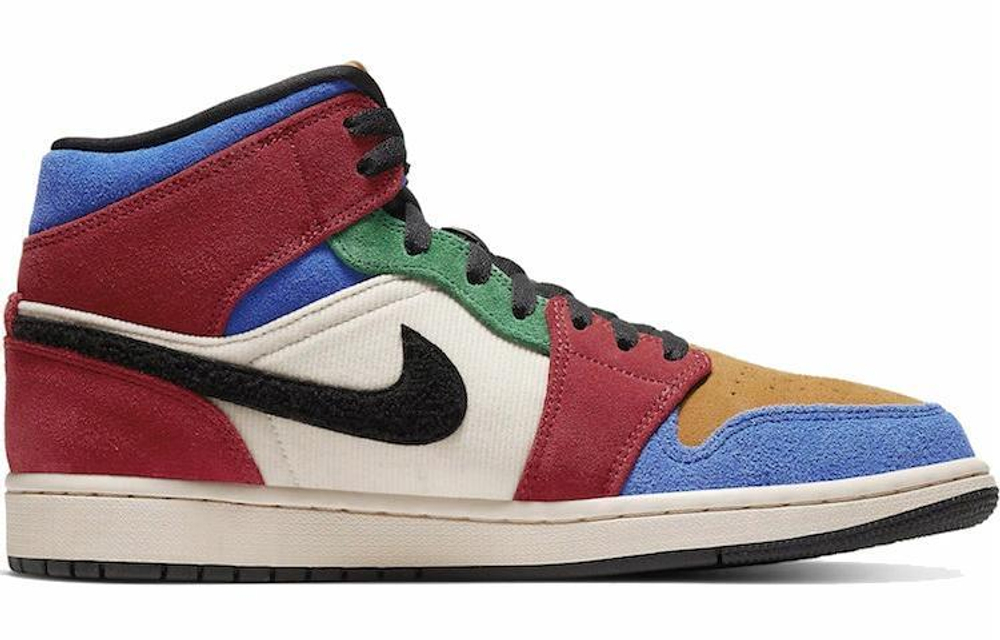 Кроссовки Blue The Great X Jordan Air Jordan 1 Mid Fearless