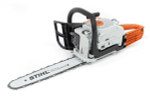 Бензопила Stihl MS250 18", оранжевая, антивибрационная, система стабилизации оборотов ОРИГИНАЛ