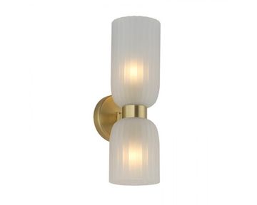 Бра 2*E14 3641/A brass латунь NICOLE Newport