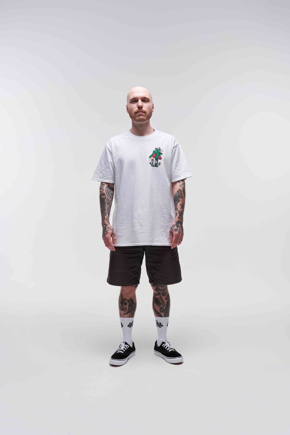 Футболка Old Lizard Wizzard 2.0 Белая