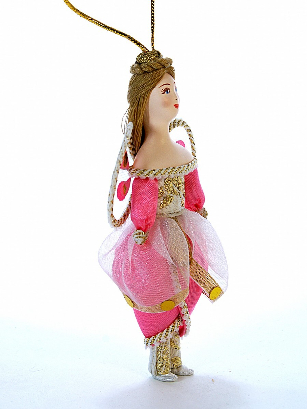 Кукла-подвеска сувенирная фарфоровая Фея цветов