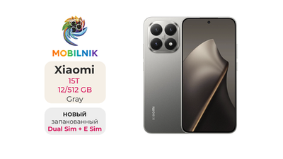 Xiaomi 15T 12/512GB Gray