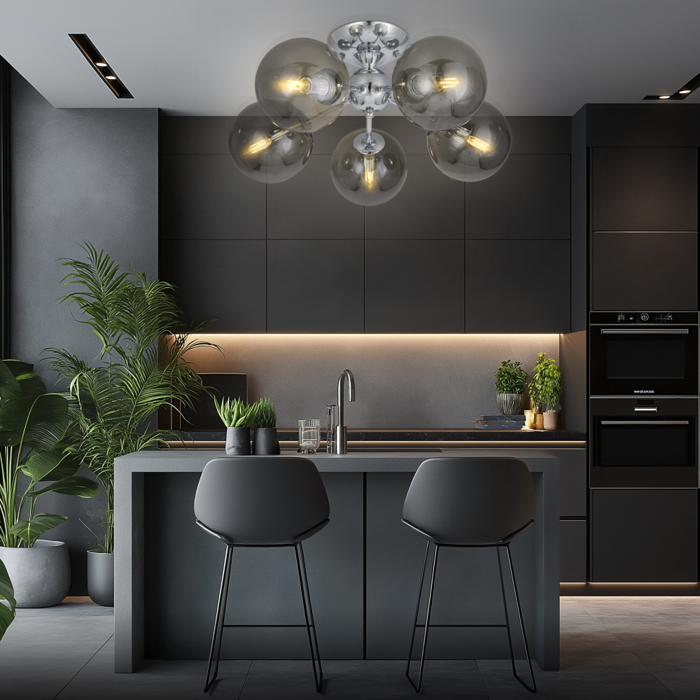 Citilux Томми CL102150 Люстра потолочная Хром