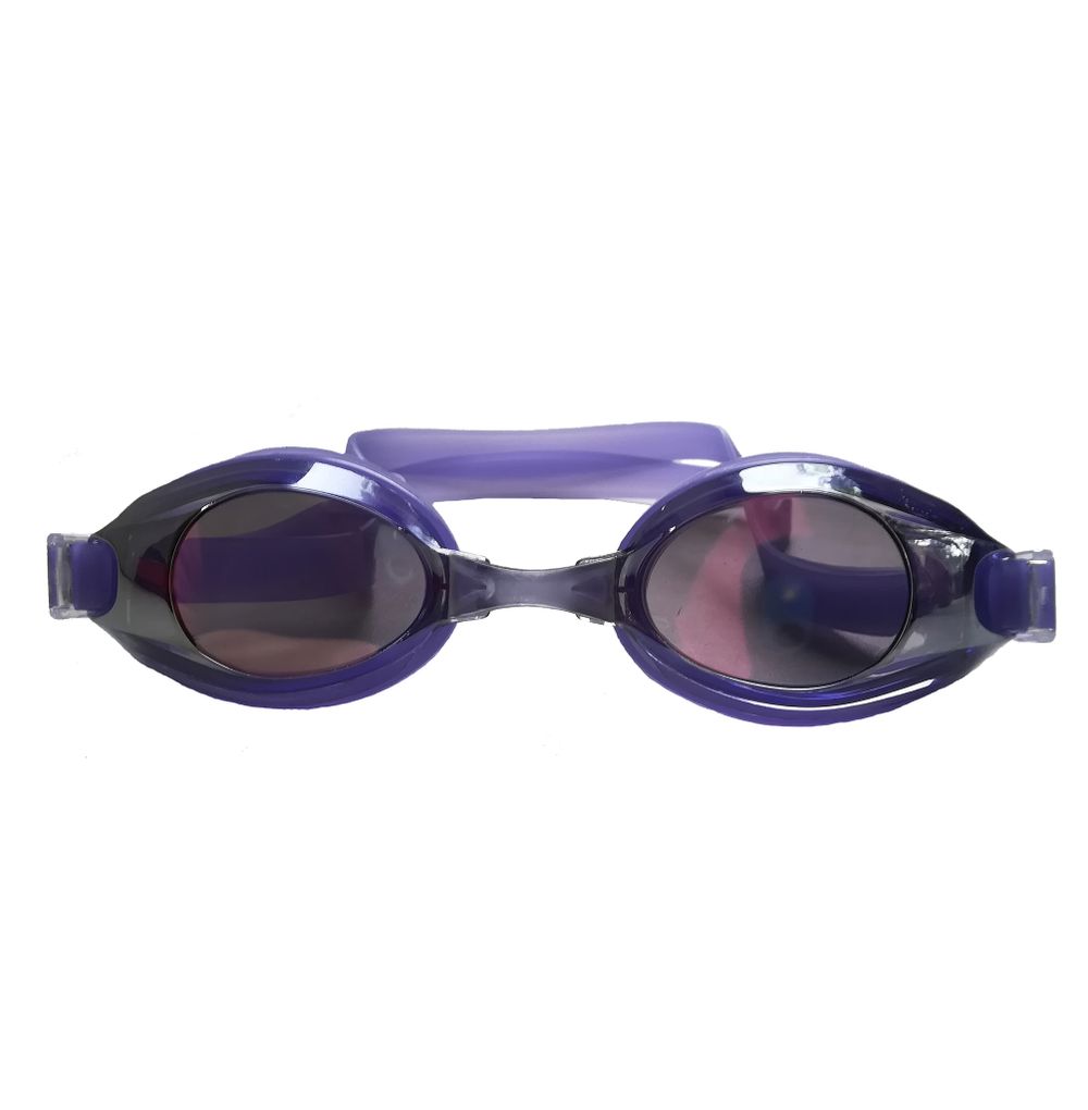 Очки для плавания Diapolo фиолетовые с прозрачными линзами