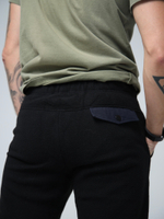 Брюки флисовые город горький черные черный штаны