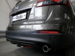 Фаркоп оцинкованный Galia M133C для Mazda CX-9 2006-2012, 2012-2017(паспорт и сертификат в комплекте)(без электрики)