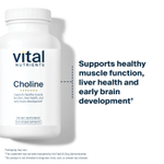 Vital Nutrients, холин, 120 веганских капсул (275 мг в 1 капсуле)
