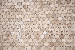 Мозаика Pietrine Hexagonal - Emperador Light матовая 28,5x30,5х0,6 см (чип 18х30х6 мм)