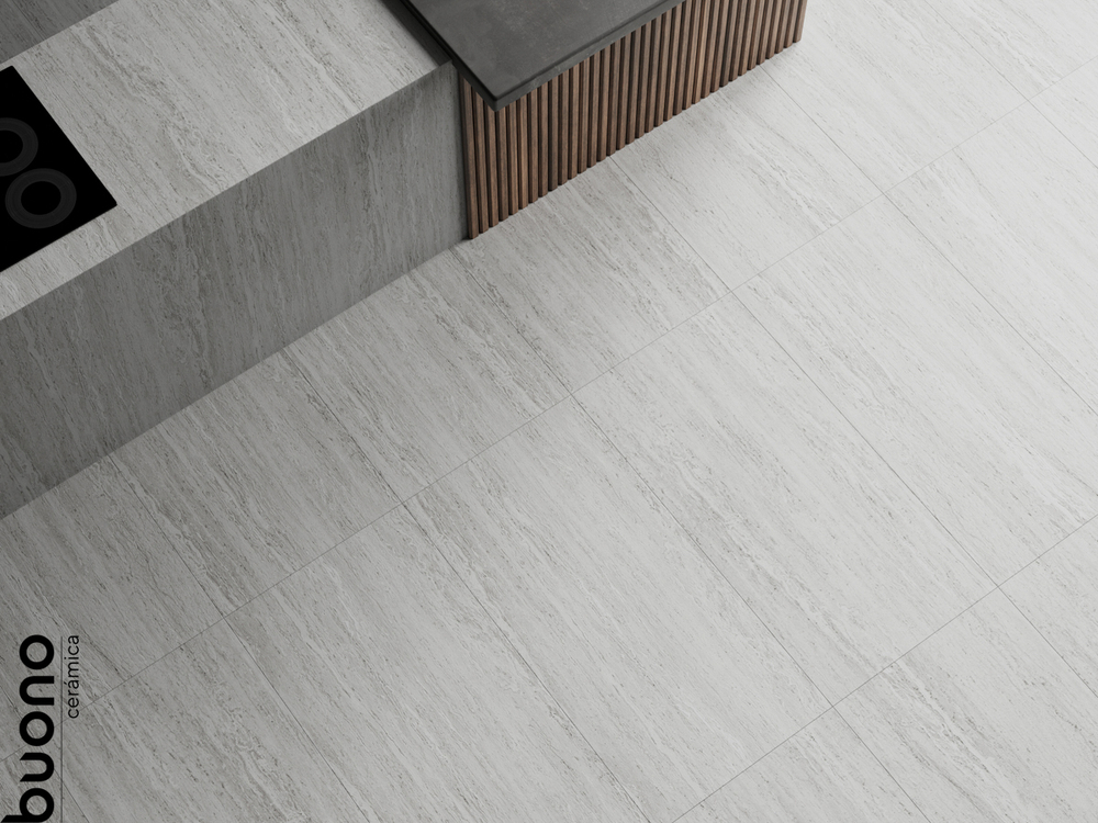 Керамогранит Buono Ceramica S4443M 1200*600*8,5мм Travertino Grey Matt