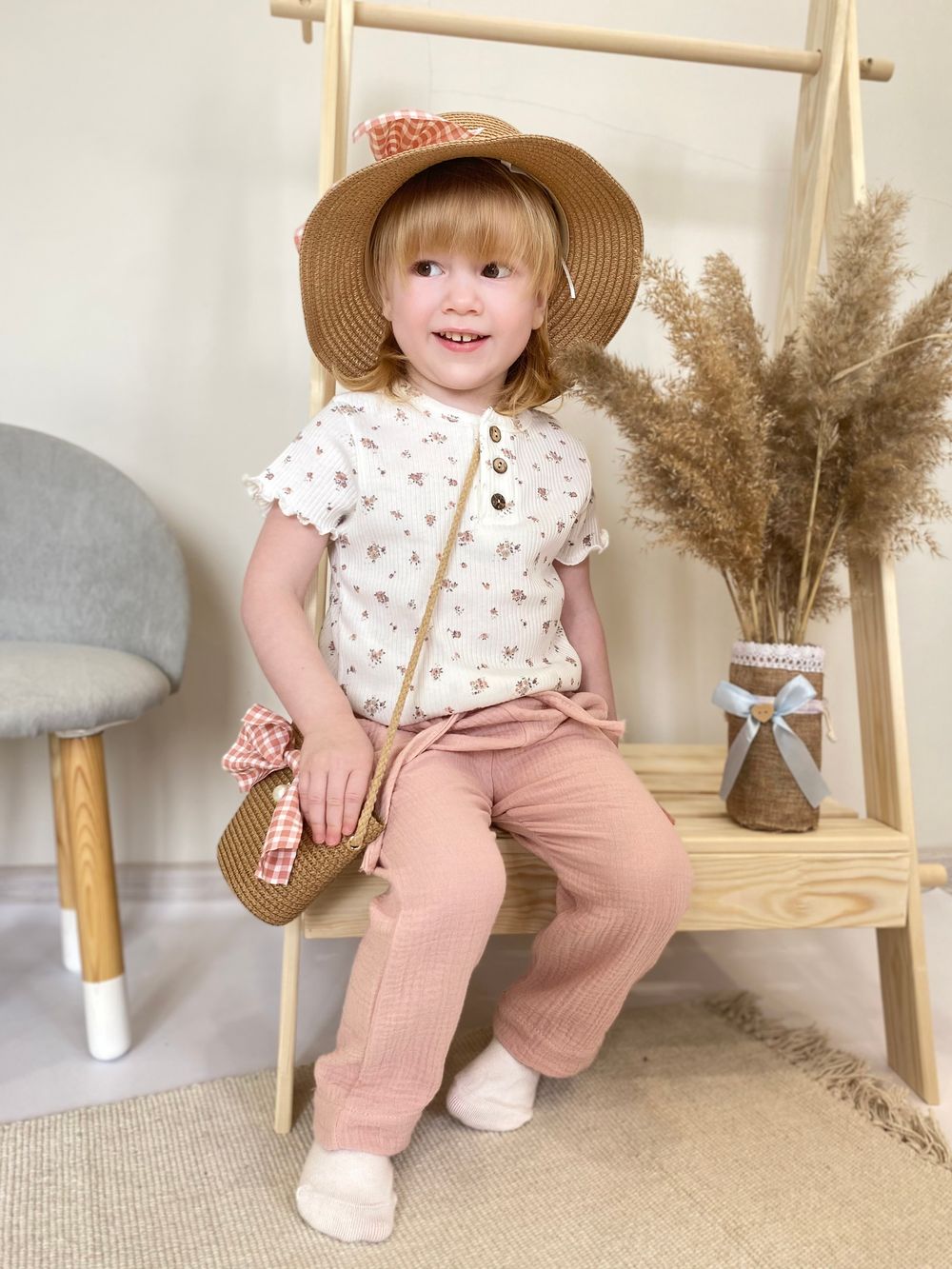 Брюки муслиновые