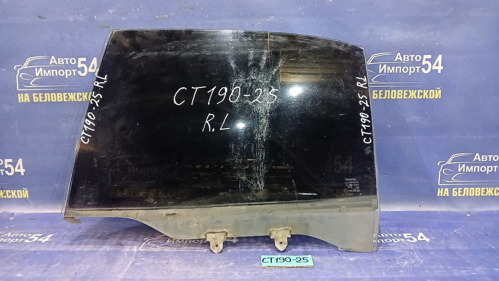 Стекло двери задней левой TOYOTA CORONA 1995
